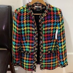 Alice + Olivia multicolored blazer